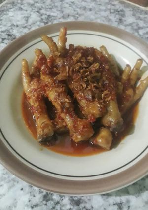 Foto resep 59.Ceker Mercon Pedas