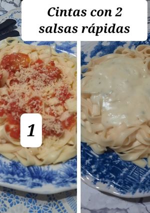 Una foto de Salsa rápida de tomate al ajillo