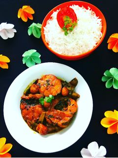 সিম বেগুন দিয়ে আর মাছের ঝোল রেসিপির প্রধান ছবি