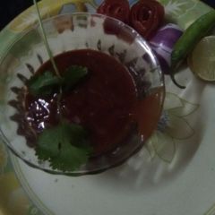 A picture of Tomatoes sauce (home made).