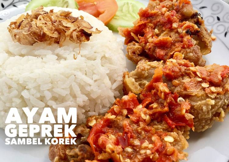 Ayam Geprek Sambel Korek 🐥🐥🐥