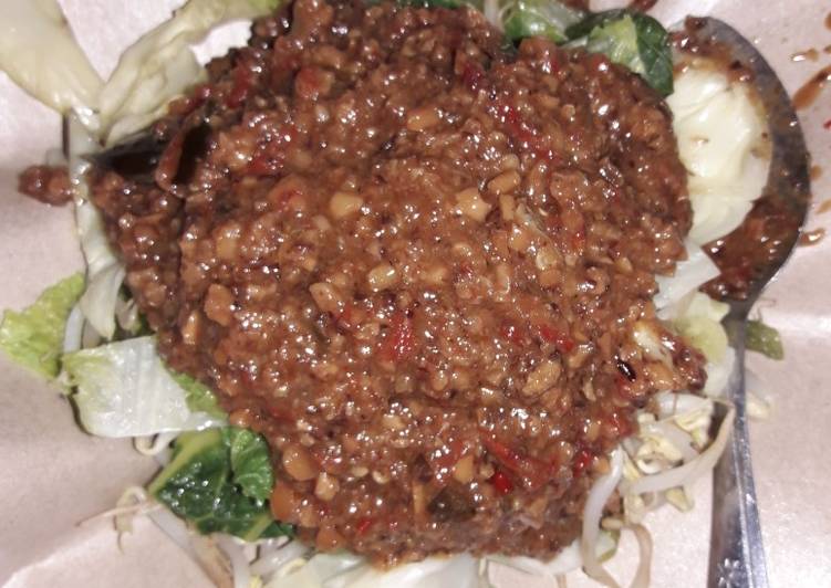 Pecel Sayur ala Salatiga Endesss