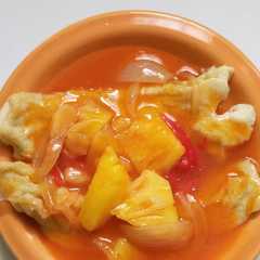รูปของ Fish roll sauce asam manis