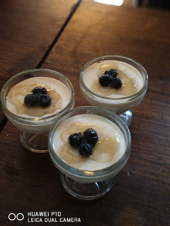 Una foto de Vainilla Panna Cotta