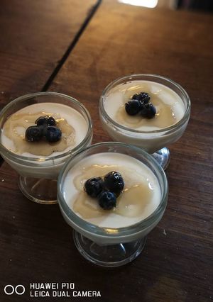 Una foto de Vainilla Panna Cotta