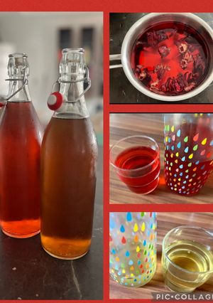Foto di 220 • Karkadè/tè freddo o altre bevande da infusione a freddo 🌺🌺🌺