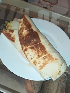 Una foto de Wrap de calabacín y pavo