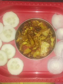 आलू कटहल की सब्जी (Aloo kathal ki sabzi recipe in Hindi) रेसिपी मुख्य फोटो