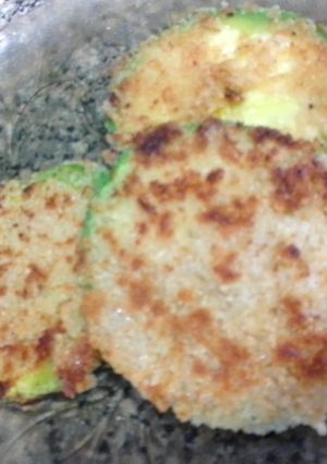 Una foto de Milanesas de zapallito