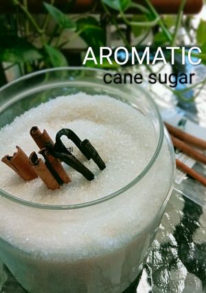 Foto resep Aromatic cane sugar || Vanilla Cinnamon Sugar