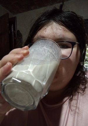 Una foto de Licuado en ayunas