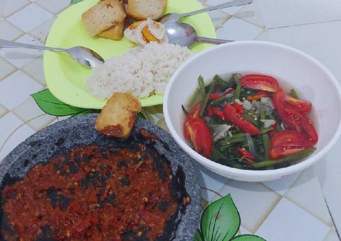 Sreng Kangkung, Sambal Terasi