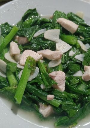 Foto resep Cah Sawi hijau simple