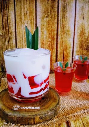 Foto resep Es Jelly Merona