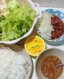 Bò né cuốn bánh tráng 🥩🍀