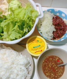 bò né bánh tráng