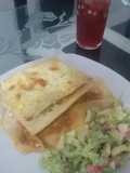 Crep de Carne con Ensalada