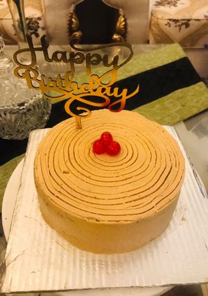 A picture of Bombay coffee cake 🎂.