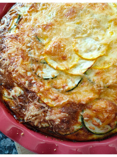 Une photo de Gratin de courgettes