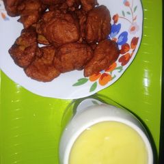 A picture of Signature Akara and Pap.