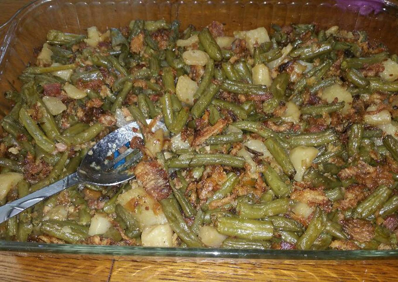 Baked Green Beans