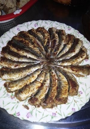 صورة لوصفة سردين مقلي روعة وبنينة 😋😋😋