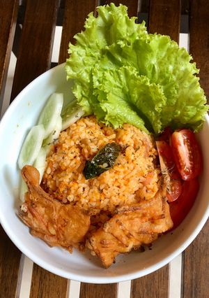 Foto resep Nasi goreng gochujang ala2 korea