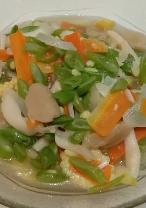 Foto resep Tumis Buncis Jamur Shimeji
