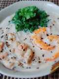 Banh Canh Tom with Coconut Milk