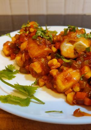 A picture of Rice Paper wrapped Paneer Fingers.