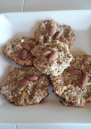 Una foto de Galletas de avena y banana