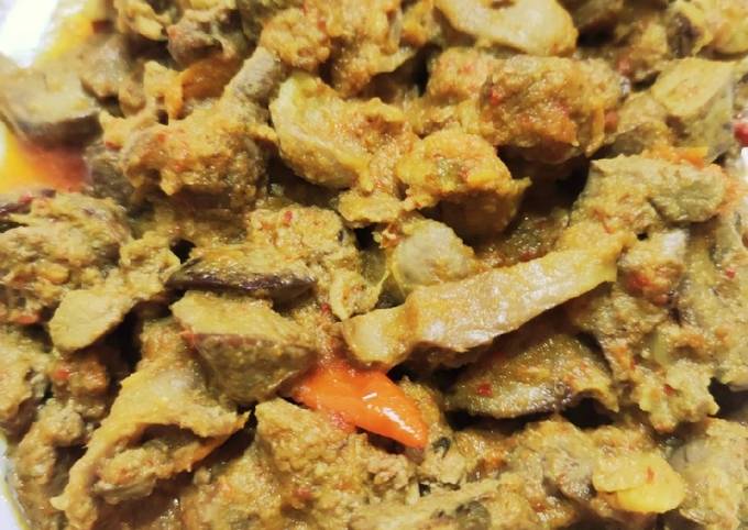 Resep Ati ampela ayam pedas maknyus, Bikin Ngiler