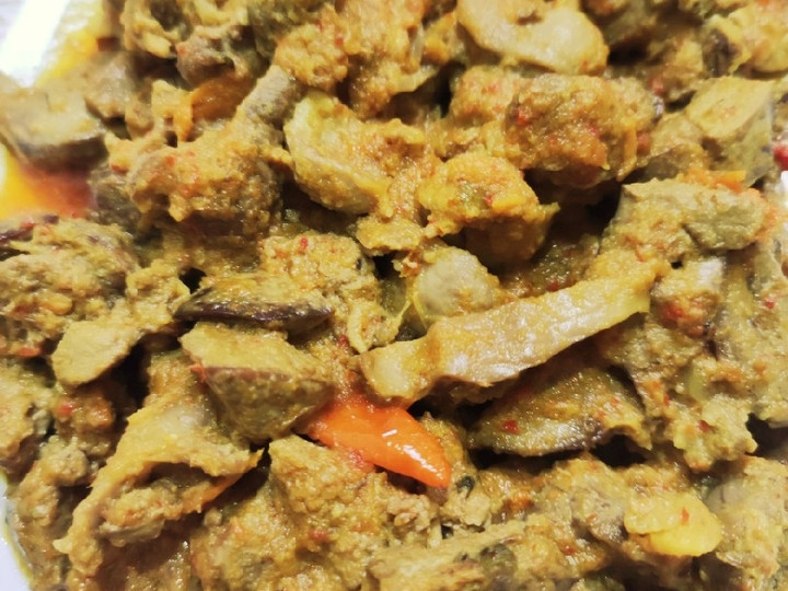 Resep Ati ampela ayam pedas maknyus, Bikin Ngiler