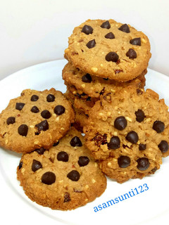 Foto resep Biskuit Coklat Tanpa Mikser / Rich Choco Cookies No Mixer