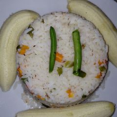 A picture of My Sunday rice.