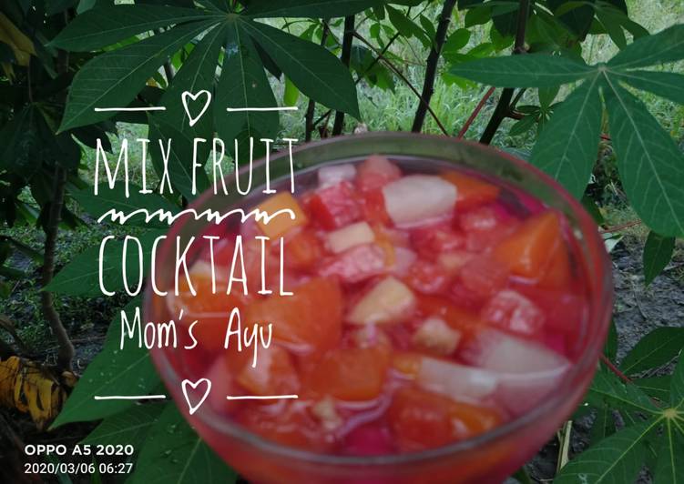 52.Mix Fruit Cocktail(Es Buah)