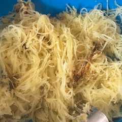 سباغيتي سكواش (spaghetti Squash)-レシピのメイン写真