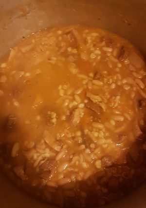 Una foto de Locro neuquino