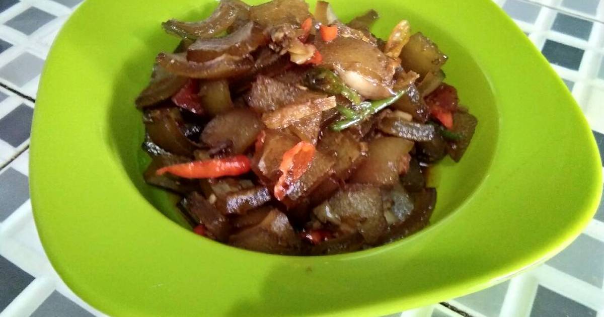 Resep Oseng Kikil Pedas Manis Sederhana Oleh Nesya Beebee Cookpad 0108