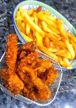 A picture of Dhaka chicken.
