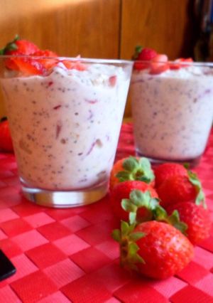 Foto principal de Porridge frío de “tarta de queso”