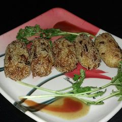 A picture of Poha Cutlets.
