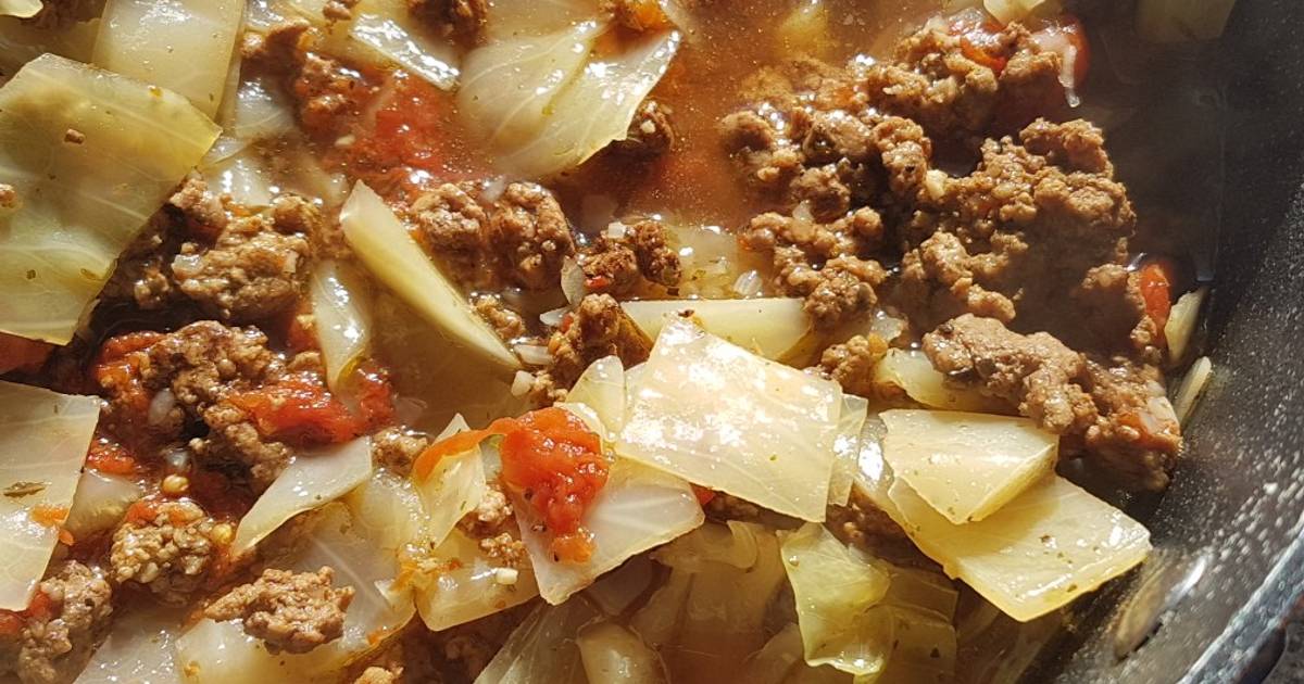 Hamburger Cabbage Soup Recipe by GrillMaster Cookpad