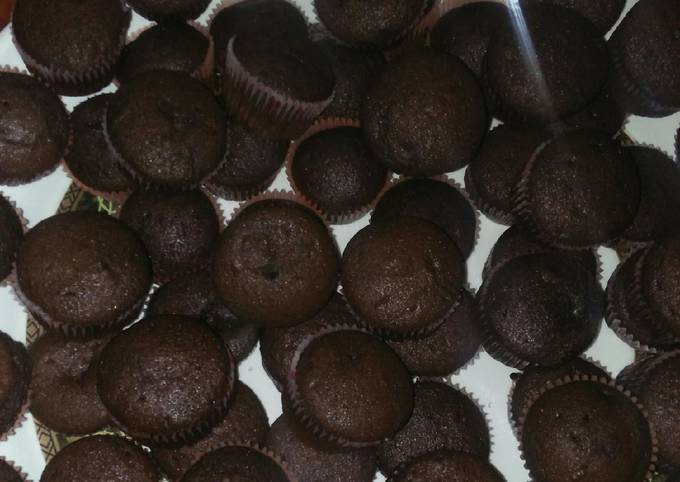 Recipe of Quick Rich chocolate cupcakes