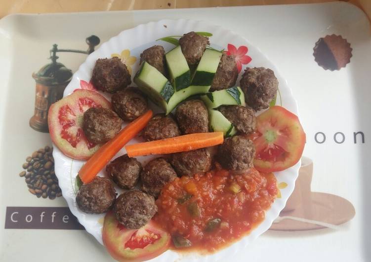 Simple Way to Prepare Perfect Baked meatballs