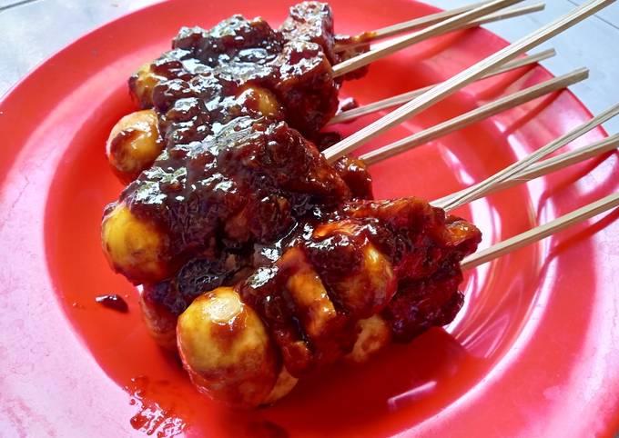 Cara Buat Sate Tahu Telur Puyuh Simpel Irit Anti Gagal