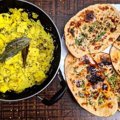 A picture of Methi malai paneer.