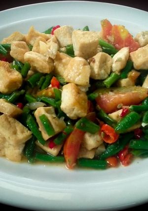 Foto resep Tumis Tahu dan Kacang Panjang