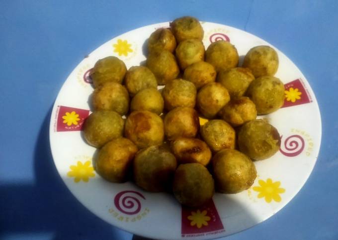 Resep Bola bola ubi yang Enak