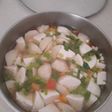 Sup tahu dan bakso ayam simpel